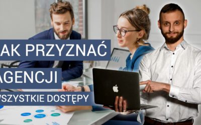 jak dać dostępy agencji reklamowej
